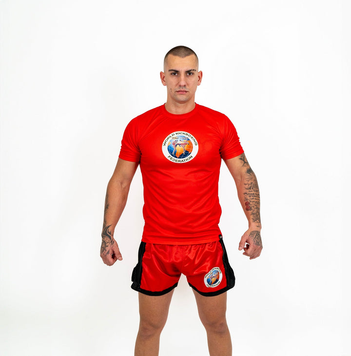 Tricou WKF Knockout | knock-out.ro