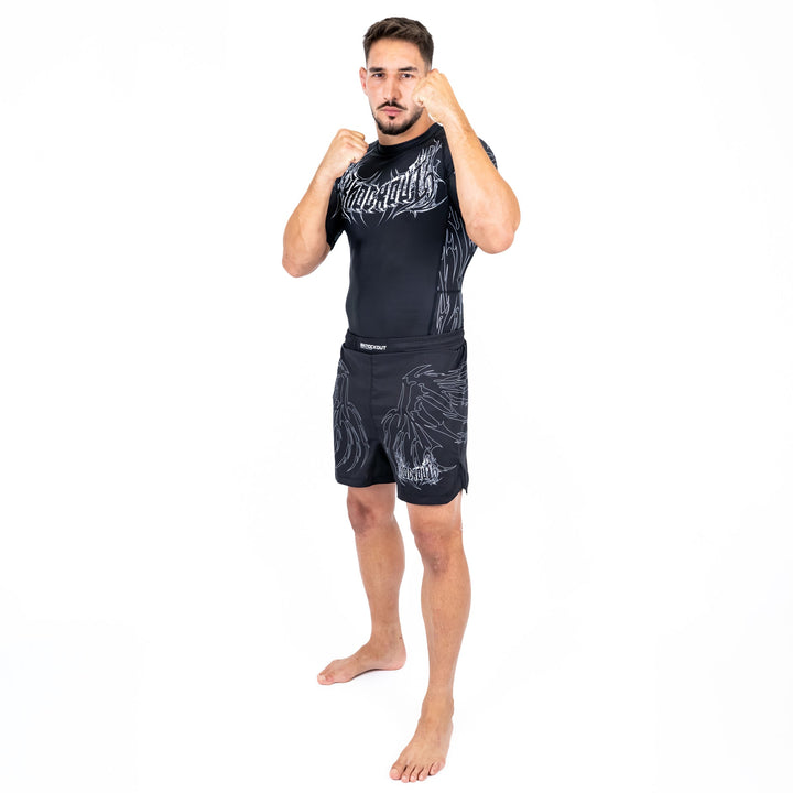 Sort MMA Knockout Metallica | knock-out.ro
