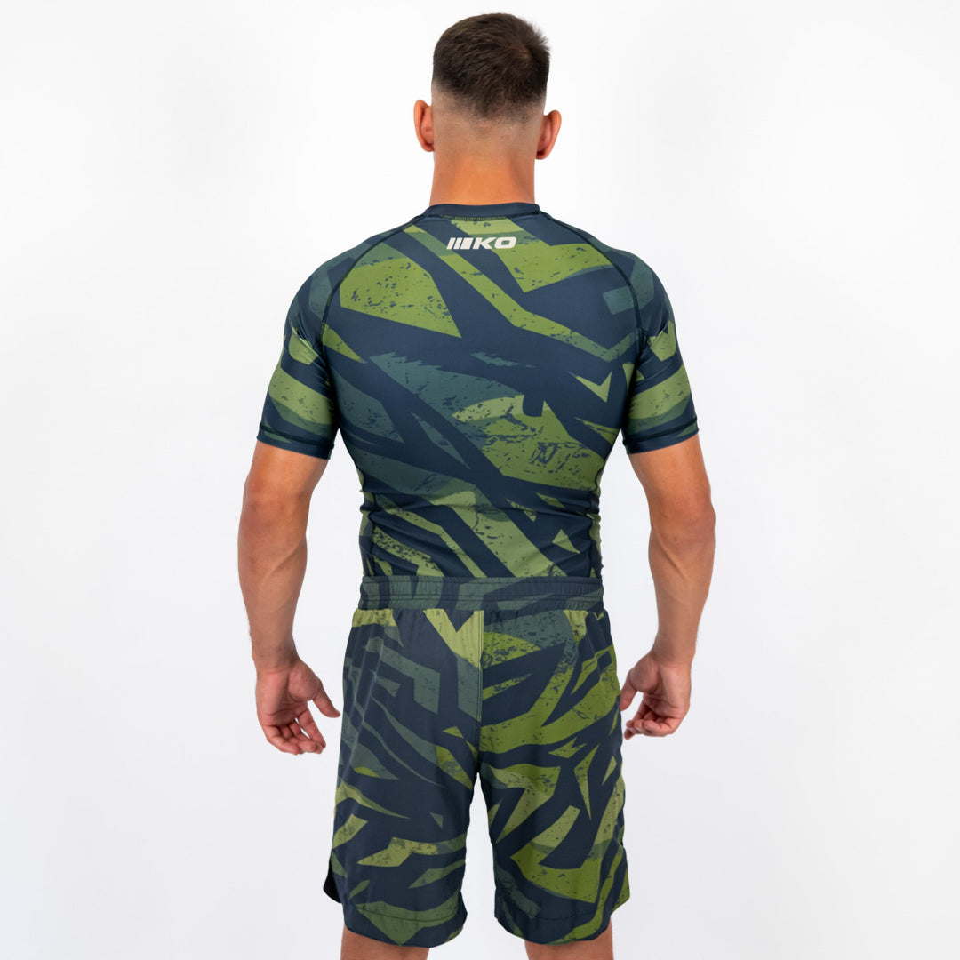 Knockout Rashguard Short Sleeves Warfare