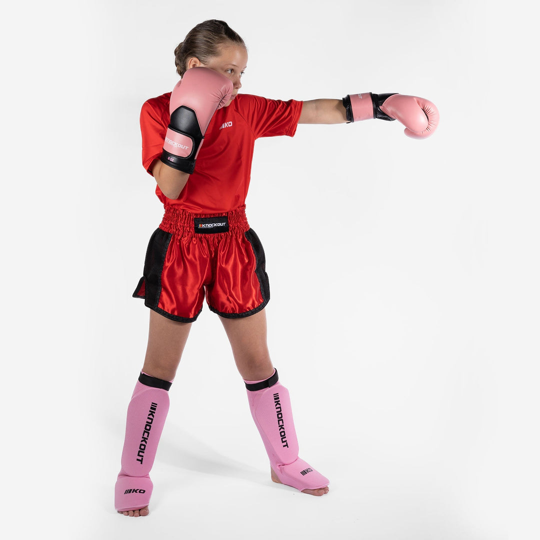 Manusi Box Knockout Starter Pink | knock-out.ro